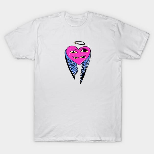 Hearteyes T-Shirt by Theminimandali 